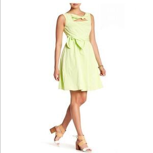 Nanette Lepore Last Summer Tie Neck Dress NWOT 6